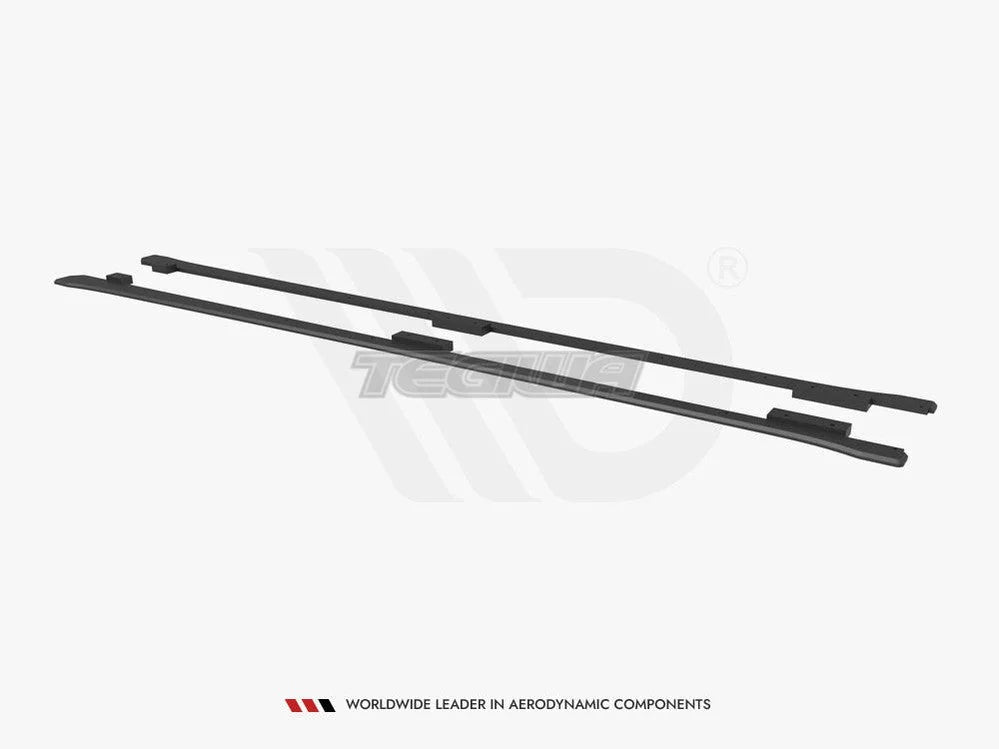 Maxton Design Street PRO Side Skirts Diffusers Cupra Leon 2020-