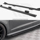 Maxton Design Street PRO Side Skirts Diffusers +flaps Audi S3 Sportback 8V Facelift
