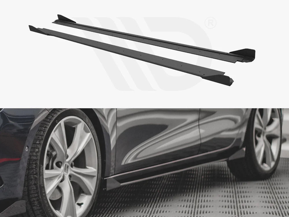 Maxton Design Street PRO Side Skirts Diffusers +flaps Seat Leon FR MK4 2020-