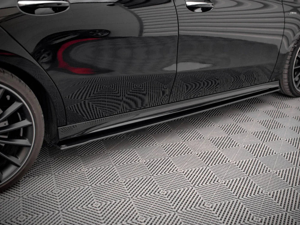 Maxton Design Street PRO Side Skirts Diffusers Mercedes A35 AMG AMG-Line Aero Pack W177
