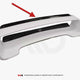 Maxton Design Upper Spoiler CAP Subaru Impreza WRX STI Blobeye