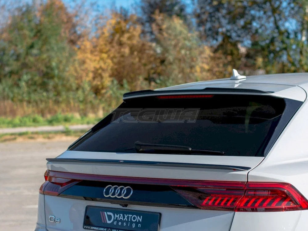 Maxton Design Upper Spoiler Extension V.1 Audi Q8 S-line 2018-