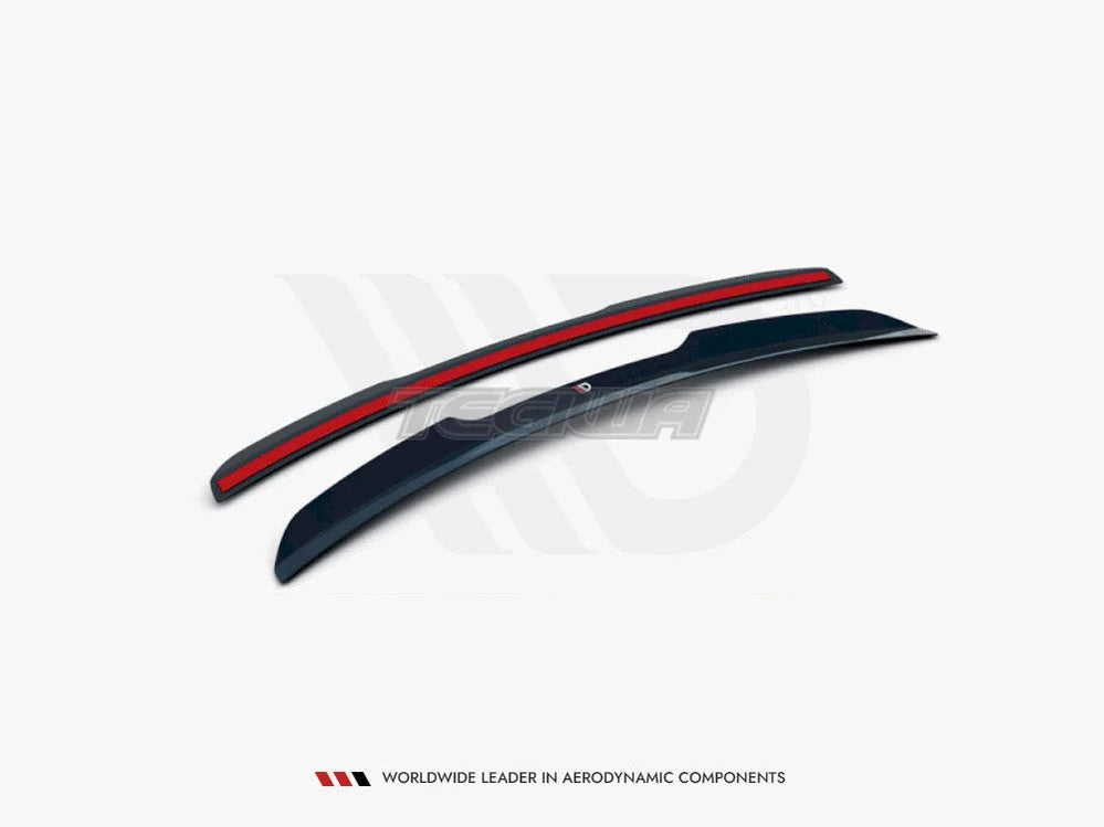 Maxton Design Upper Spoiler Extension V.1 Audi Q8 S-line 2018-