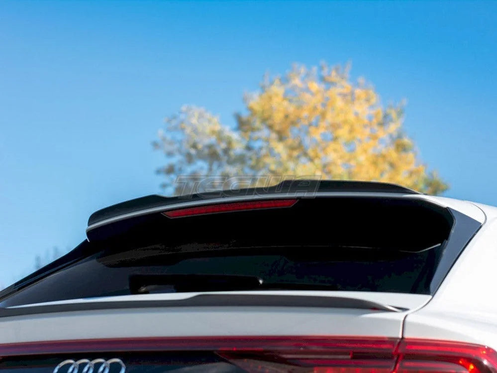 Maxton Design Upper Spoiler Extension V.1 Audi Q8 S-line 2018-