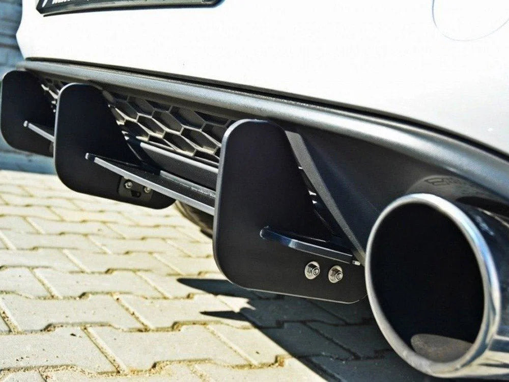 Maxton Design Volkswagen Golf MK7 GTI Rear Diffuser & Rear Side Splitters