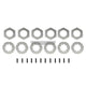 MFactory Replacement Forged Plates 12pcs and Pre-load Springs for Metal Plate LSD Differential (12pcs)
