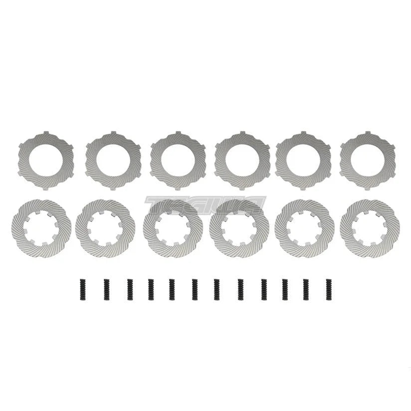MFactory Replacement Forged Plates 16pcs and Pre-load Springs for v2 Metal Plate LSD Differential (12pcs) - Type-SS