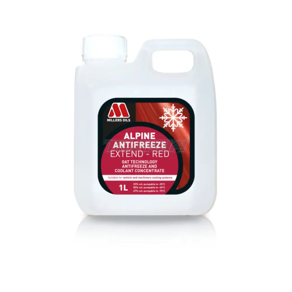 Millers Alpine Antifreeze Extend - Red