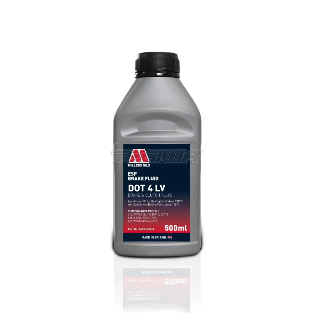 Millers ESP Brake Fluid DOT 4 LV
