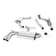 Milltek Audi A3 1.8 TSI 2WD 3-Door 2008-2012 Turbo-back including Hi-Flow Sports Cat Exhaust