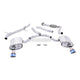 Milltek Audi A4 2.0 TFSI B9 Quattro Saloon & Avant (Non OPF/GPF Models & Without Brace Bars) 2016-2024 Cat Back Exhaust