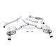 Milltek Audi A4 2.0 TFSI B9 Quattro Saloon & Avant (Non OPF/GPF Models & Without Brace Bars) 2016-2024 Cat Back Exhaust