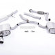 Milltek Audi A4 2.0 TFSI B9 Quattro Saloon & Avant (Non OPF/GPF Models & Without Brace Bars) 2016-2024 Cat Back Exhaust