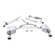 Milltek Audi A4 2.0 TFSI B9 Quattro Saloon & Avant (Non OPF/GPF Models & Without Brace Bars) 2016-2024 Cat Back Exhaust