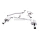 Milltek Audi A4 2.0 TFSI S line B8 (2WD and quattro manual-only) Saloon & Avant 2008-2011 Cat-back Exhaust
