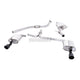 Milltek Audi A4 2.0 TFSI S line B8 (2WD and quattro Tiptronic-only) Saloon & Avant 2008-2011 Cat-back Exhaust
