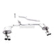 Milltek Audi A4 3.0 TDi B8 quattro Saloon and Avant 2008-2011 Cat-back Exhaust