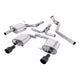 Milltek Audi A5 Cabriolet 2.0 TFSI 2WD and quattro (manual only) 2009-2012 Cat-back Exhaust