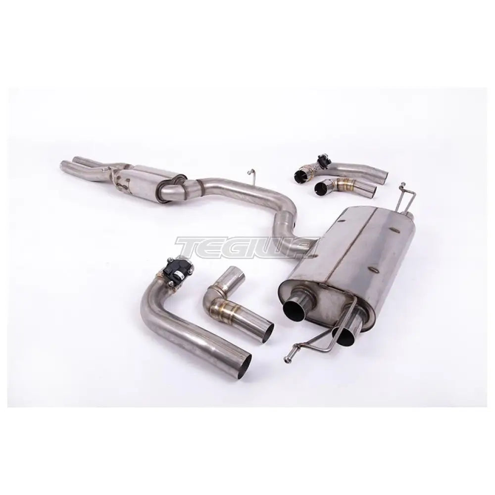 Milltek Audi RS3 Sportback 400PS (8Y MQB EVO) - OPF/GPF Models 2021-2023 Particulate Filter-back Exhaust - 80mm Resonated