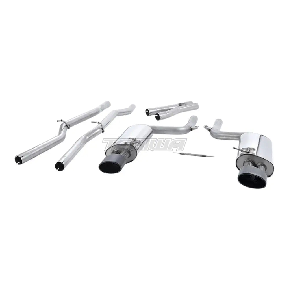 Milltek Audi RS4 B7 4.2 V8 Saloon Avant and Cabriolet 2006-2008 Cat-back Exhaust