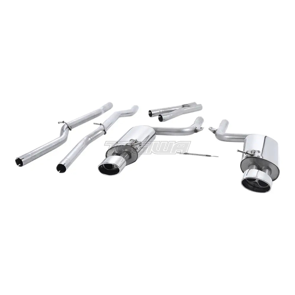 Milltek Audi RS4 B7 4.2 V8 Saloon Avant and Cabriolet 2006-2008 Cat-back Exhaust