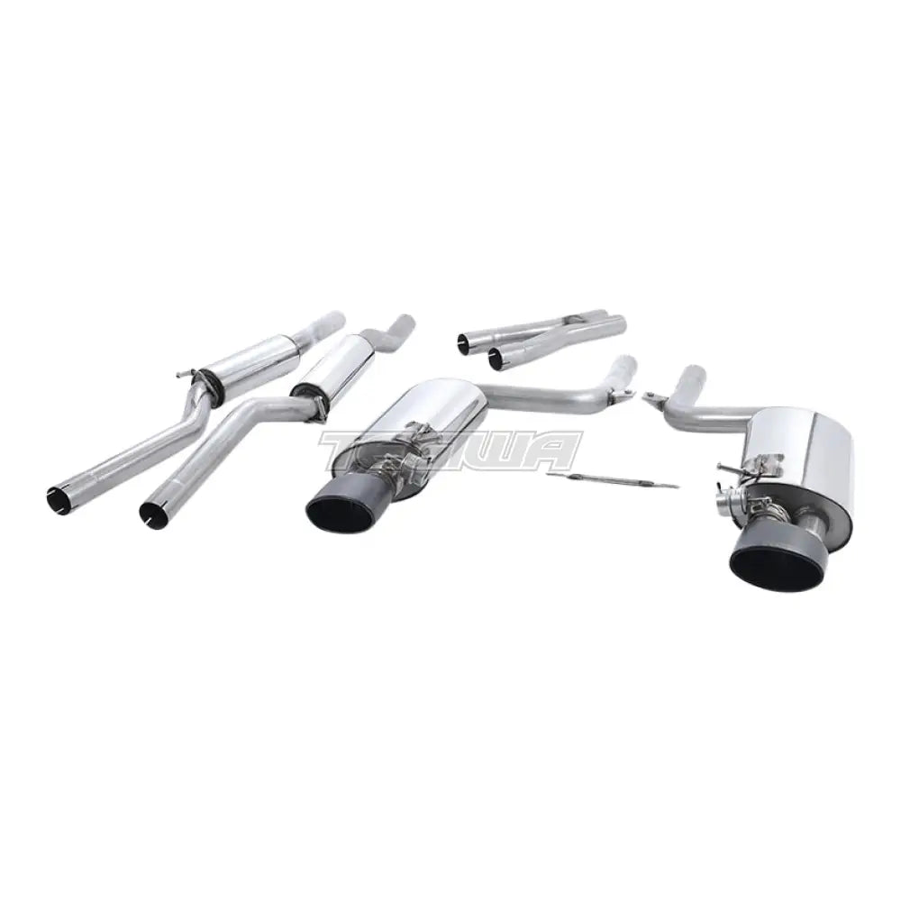 Milltek Audi RS4 B7 4.2 V8 Saloon Avant and Cabriolet 2006-2008 Cat-back Exhaust