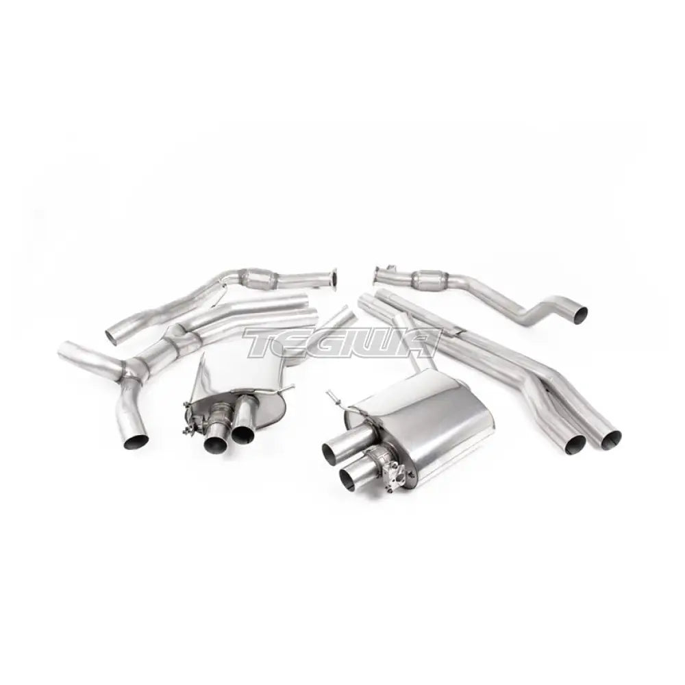 Audi RS4 B9 2.9 V6 Turbo Avant (Non OPF/GPF Models) 2018-2023 Cat-back Exhaust Audi RS4 B9 2.9 V6 Turbo Avant (Non OPF/GPF Models) 2018-2023 Cat-back Exhaust