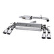 Milltek Audi S3 2.0 TFSI quattro 3-Door 8V/8V.2 (Non-GPF Equipped Models Only) 2013-2018 Cat-back Exhaust