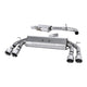 Milltek Audi S3 2.0 TFSI quattro 3-Door 8V/8V.2 (Non-GPF Equipped Models Only) 2013-2018 Cat-back Exhaust