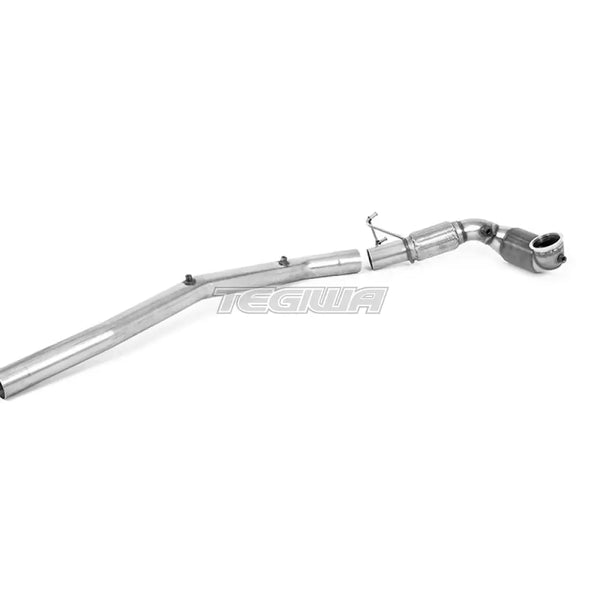 Audi S3 2.0TFSI Quattro Saloon/Sedan 310PS 8Y (OPF/GPF Models Only) 2020-2023 Large Bore Downpipe and Hi-Flow Sports Cat Exhaust - Milltek Fitment Audi S3 2.0TFSI Quattro Saloon/Sedan 310PS 8Y (OPF/GPF Models Only) 2020-2023 Large Bore Downpipe and Hi-Flow Sports Cat Exhaust - Milltek Fitment