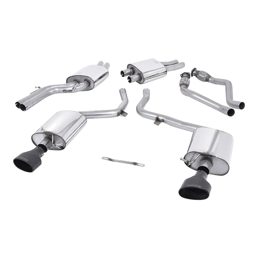 Milltek Audi S4 3.0 Supercharged V6 B8 2009-2012 Cat-back Exhaust