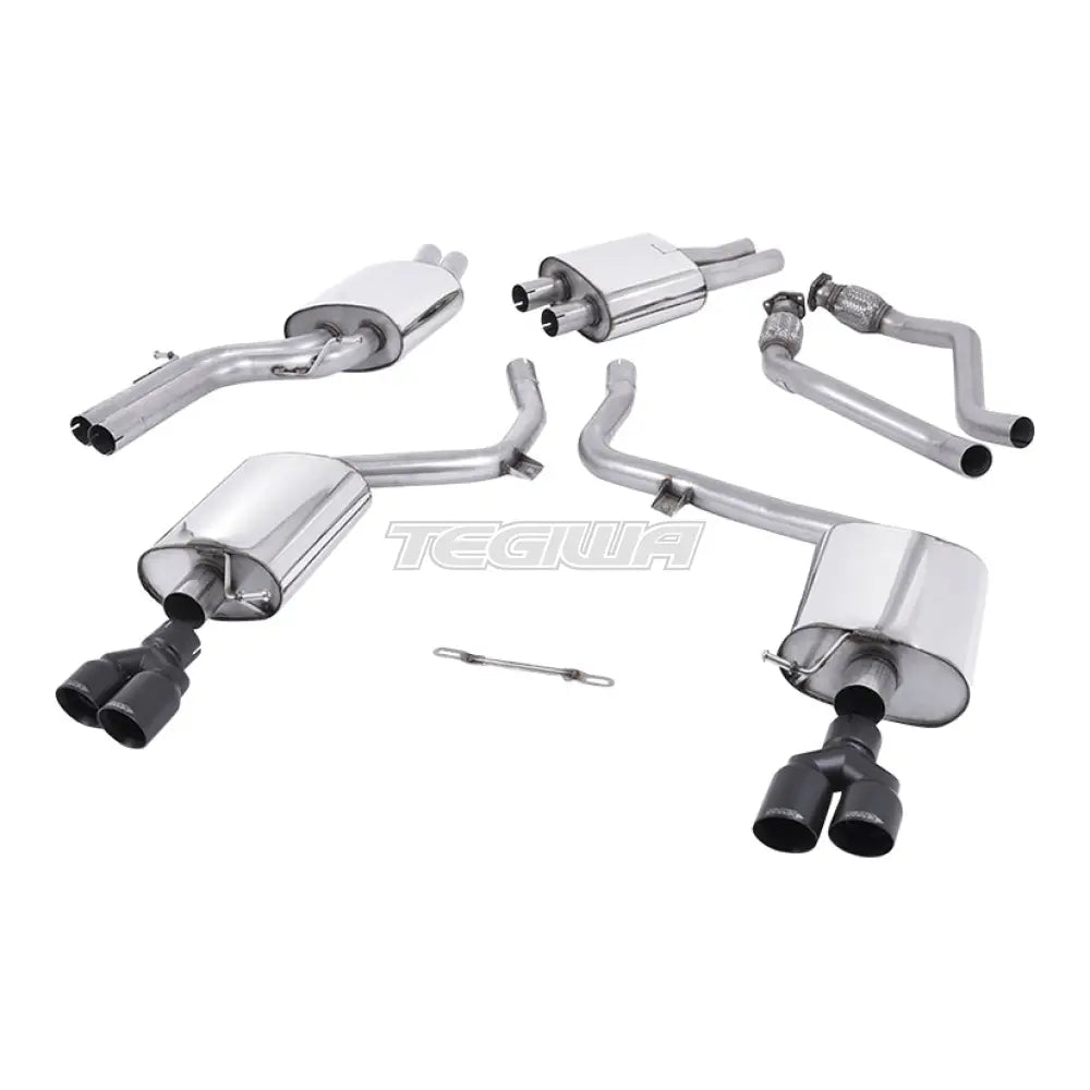 Milltek Audi S4 3.0 Supercharged V6 B8 2009-2012 Cat-back Exhaust