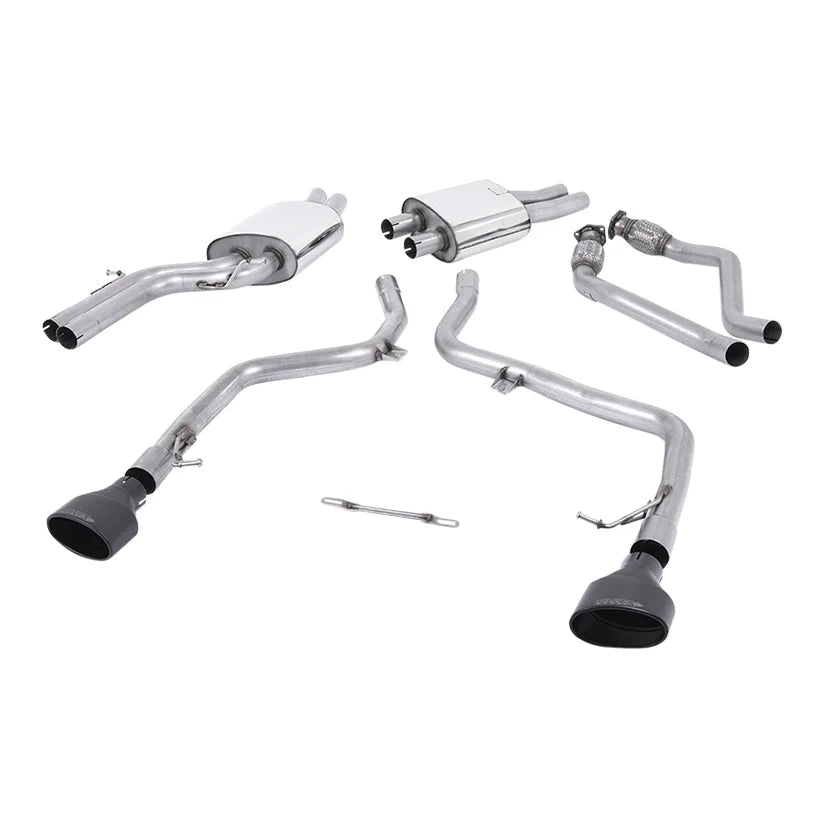 Milltek Audi S4 3.0 Supercharged V6 B8 2009-2012 Cat-back Exhaust