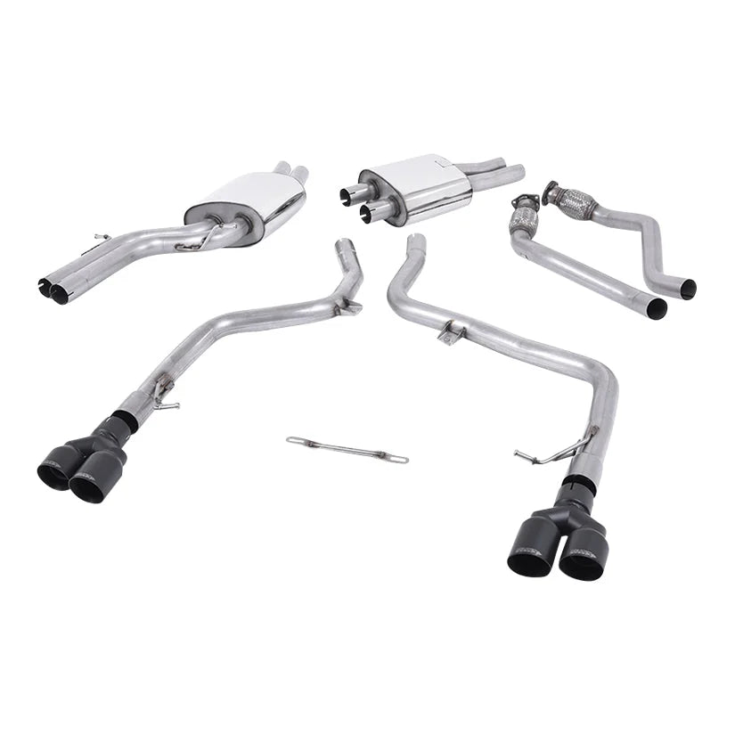 Milltek Audi S4 3.0 Supercharged V6 B8 2009-2012 Cat-back Exhaust