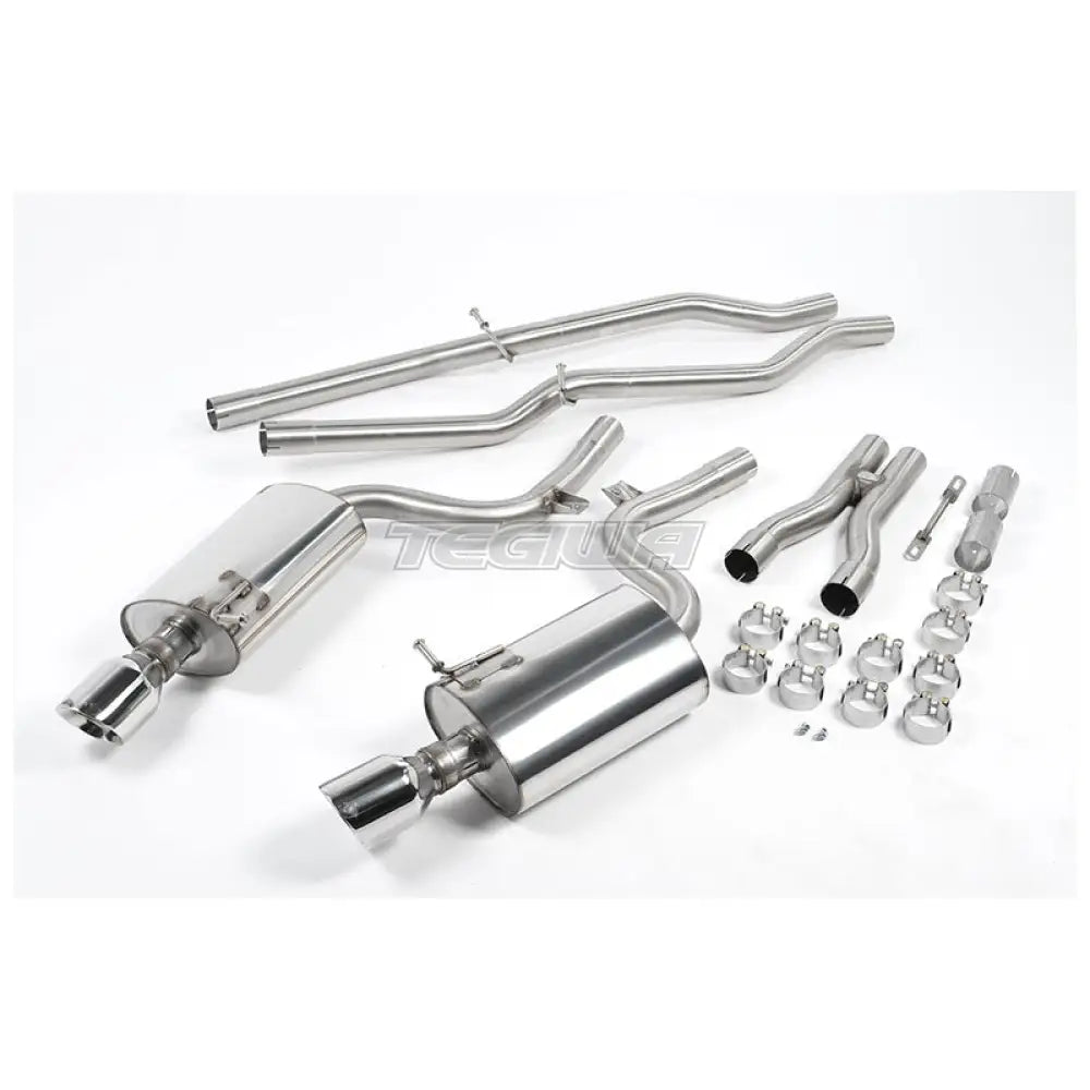 Milltek Audi S4 4.2 V8 quattro B6 Saloon/Sedan Avant & Cabriolet 2003-2005 Cat-back Exhaust
