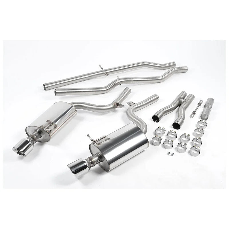 Milltek Audi S4 4.2 V8 quattro B6 Saloon/Sedan Avant & Cabriolet 2003-2005 Cat-back Exhaust