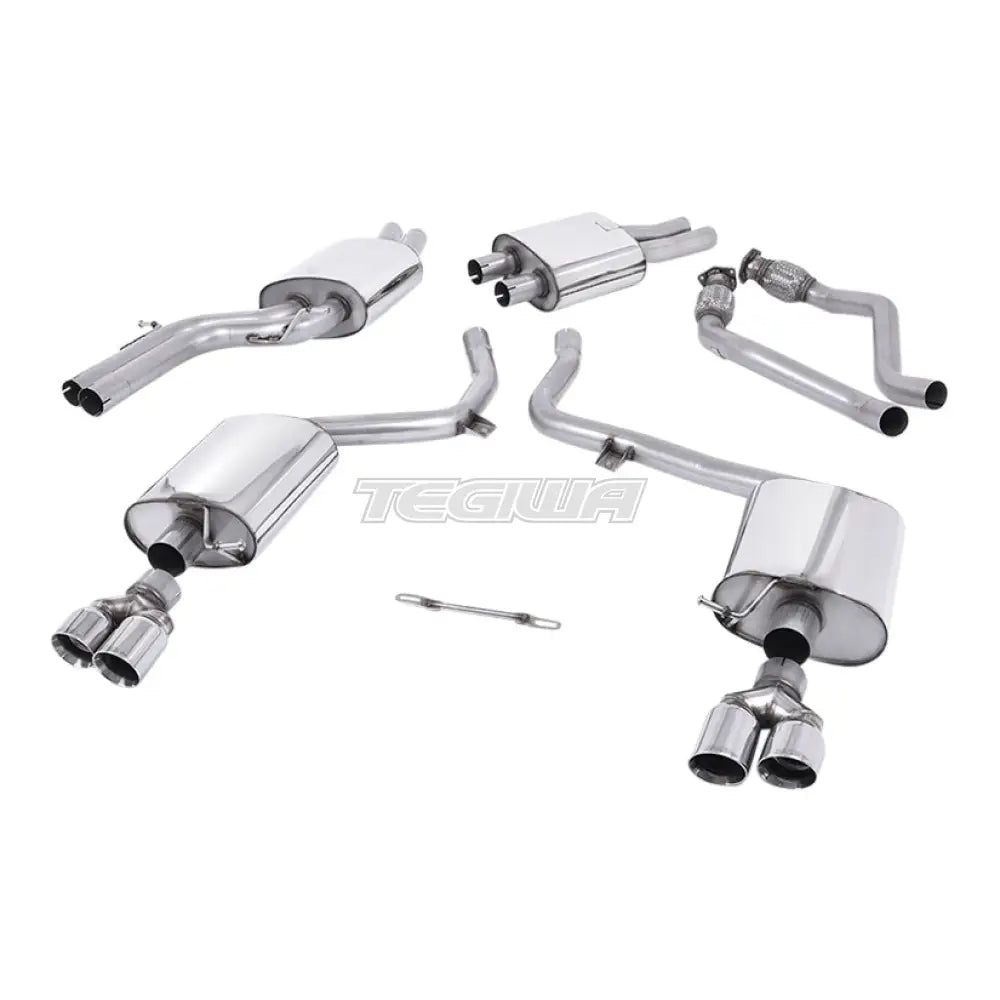 Milltek Audi S5 3.0 TFSI B8 Coupe & Cabriolet (S tronic) 2009-2011 Cat-back Exhaust