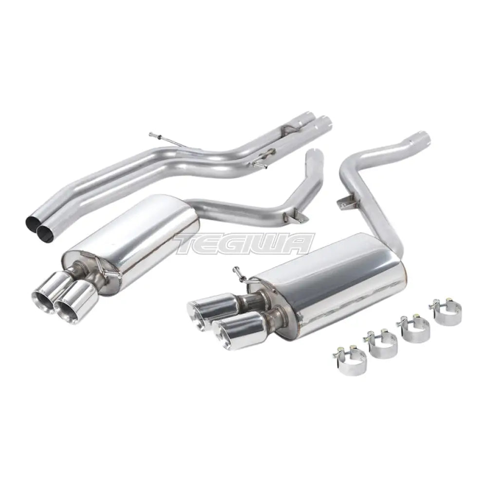 Milltek Audi S5 4.2 V8 B8 Coupe (Manual Only) 2007-2011 Cat-back Exhaust - Non Resonated