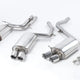 Milltek Audi S5 4.2 V8 B8 Coupe (Manual Only) 2007-2011 Cat-back Exhaust - Resonated