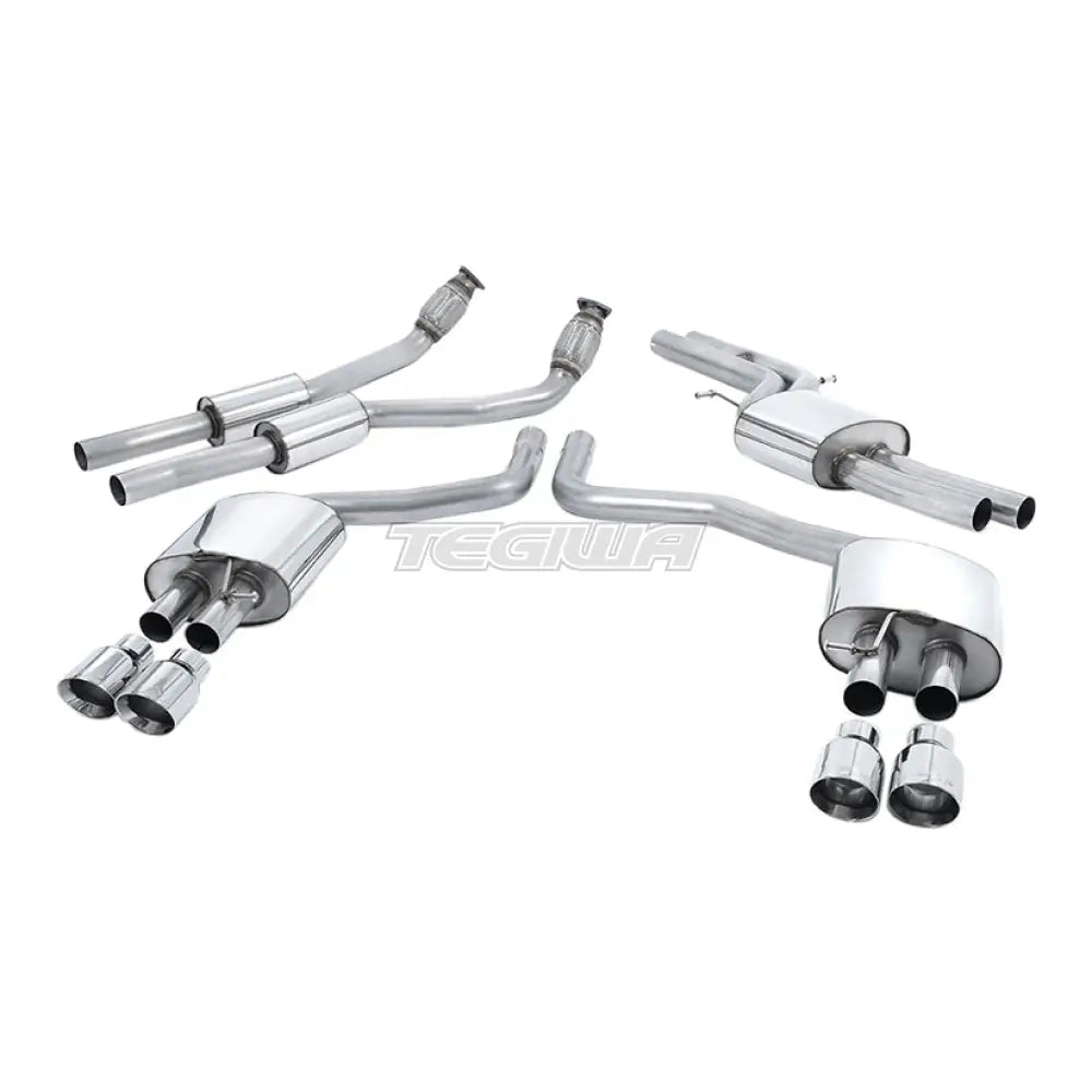 Milltek Audi S6 4.0 TFSI C7 quattro 2012-2018 Cat-back Exhaust