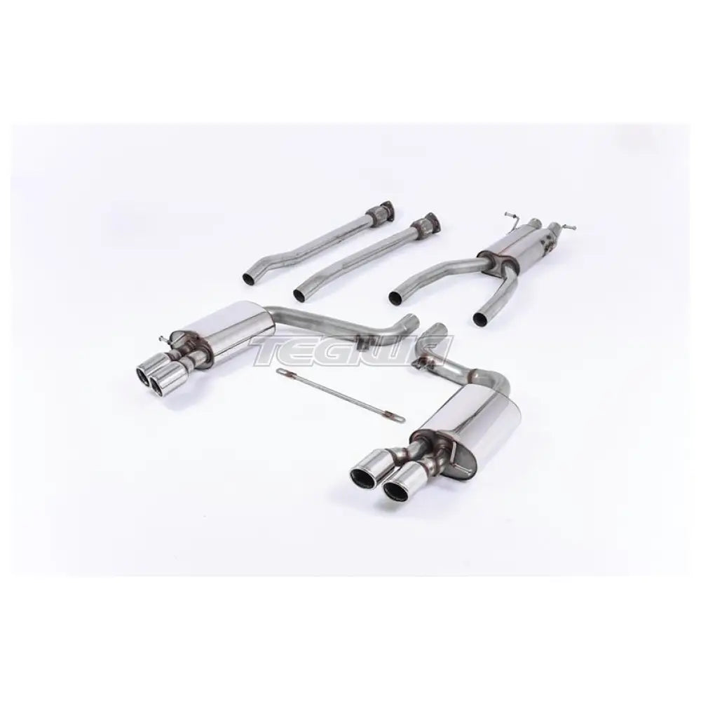 Milltek Audi S6 5.2 V10 C6 FSI quattro 2006-2012 Cat-back Exhaust - Road+