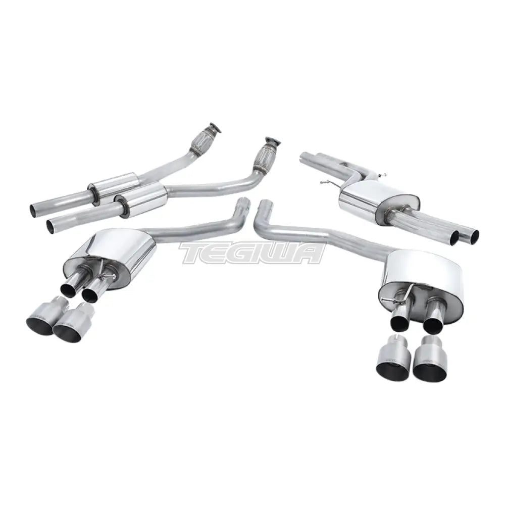 Milltek Audi S7 Sportback 4.0 TFSI quattro S tronic 2012-2018 Cat-back Exhaust