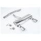 Milltek Audi TT 3.2 V6 Quattro Coupe & Roadster 2003-2006 Cat-back Exhaust