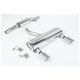 Milltek Audi TT 3.2 V6 Quattro Coupe & Roadster 2003-2006 Cat-back Exhaust