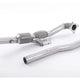Milltek Audi TT Mk2 TTS quattro 2008-2014 Large Bore Downpipe and Hi-Flow Sports Cat Exhaust