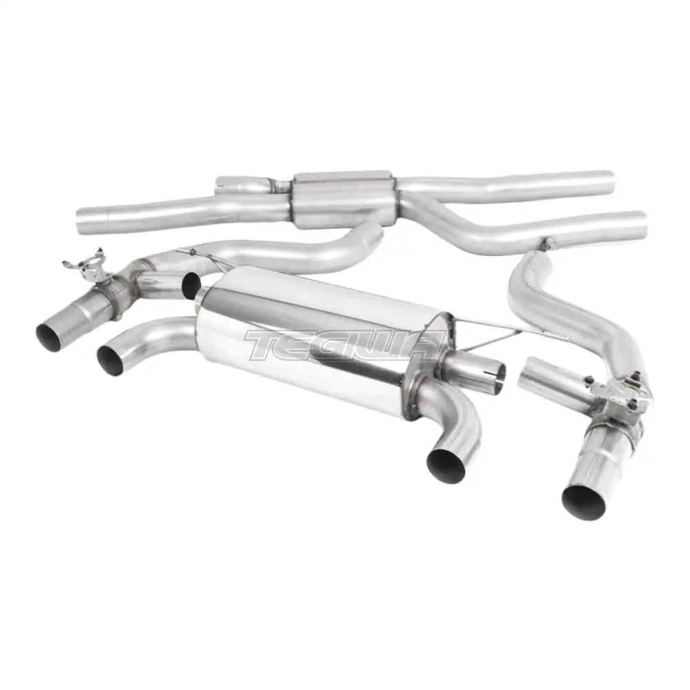Milltek BMW 2 Series M2 Competition Coupe (F87) 2018-2023 GPF/OPF Bypass Exhaust - SSXBM1091