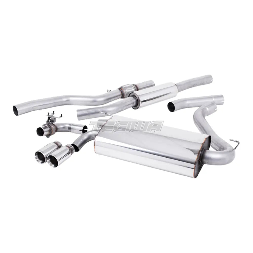 Milltek BMW 4 Series F32 428i Coupe (Automatic Gearbox without Tow Bar None xDrive & N20 Engine Only) 2014-2016 Cat-back Exhaust
