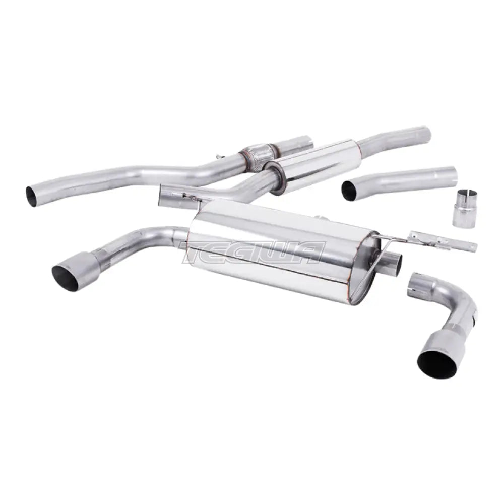 Milltek BMW 4 Series F32 428i Coupe (Manual Gearbox without Tow Bar None xDrive & N20 Engine Only) 2014-2018 Cat-back Exhaust