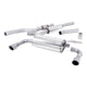 Milltek BMW 4 Series F32 428i Coupe (Manual Gearbox without Tow Bar None xDrive & N20 Engine Only) 2014-2018 Cat-back Exhaust