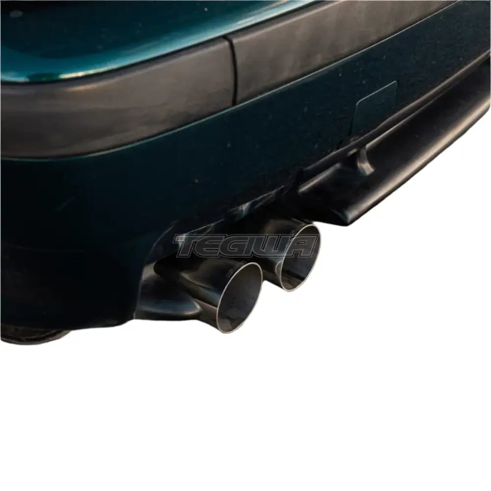 Milltek Cat Back System OEM + Single Wall Polished 70mm Tips BMW E36 M3 92-99 Exhaust Systems